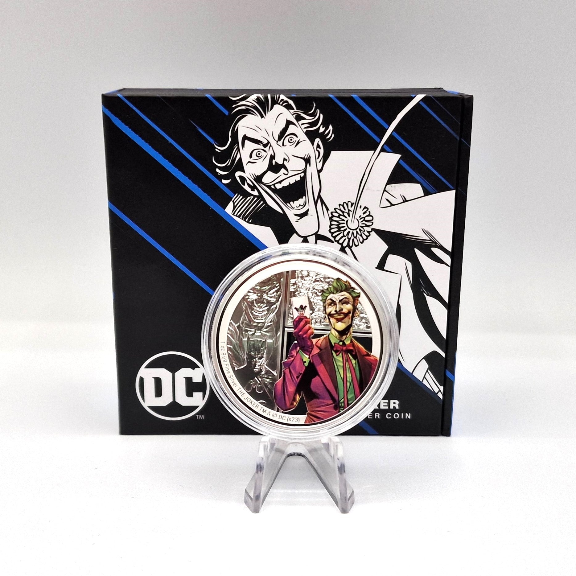 2023 "O JOKER" DC Villains 2$ (Prata) - Niue